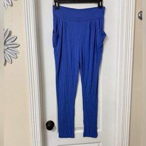 Freckles blue joggers sweatpants w/ pockets size L